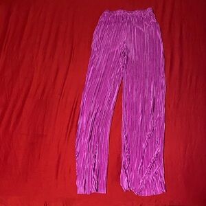 Women's Wide Leg Pink Pants